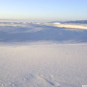 Camping at White Sands