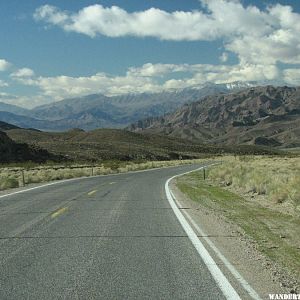 Entering Death Valley from the south.