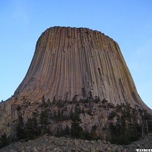 Devils Tower at Sunset