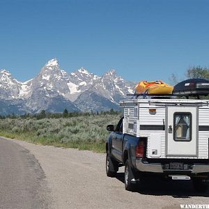 Tetons... view from Gros Ventre Rd.