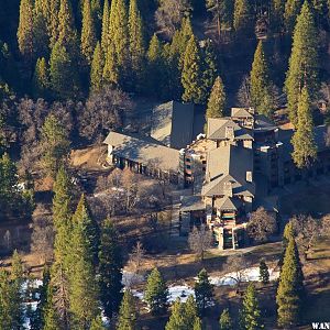 The Ahwahnee Hotel Winter Sunset