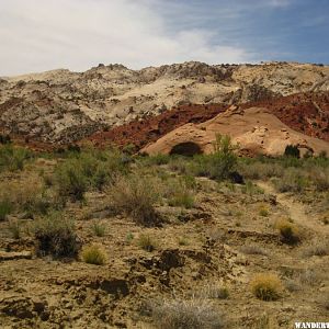 along the Notom-Bullfrog Road