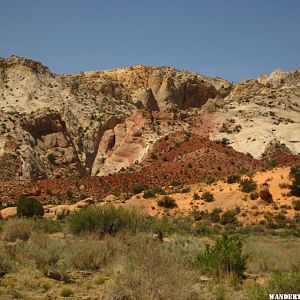 along the Notom-Bullfrog Road