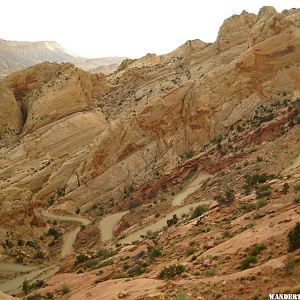 Burr Trail switchbacks