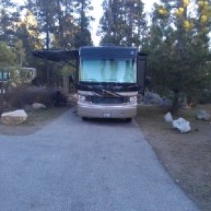 01   Our space at Serrano campground Big Bear Lake 033013