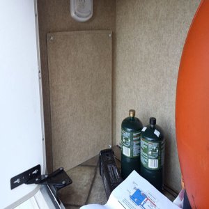 Outside storage Compartment