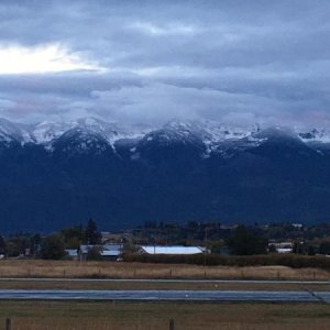 Mountain views from camp