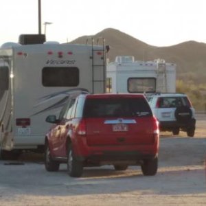 Quechan Casino Rv Parking area, Winterhaven California