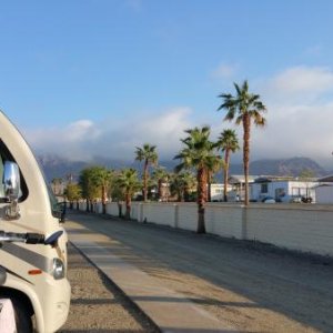 Fountain of Youth RV Park between rain storms