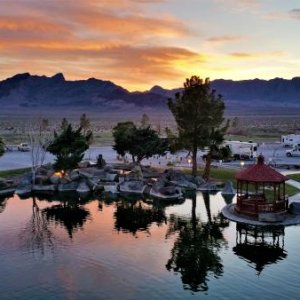 Longstreet RV park, Nevada.