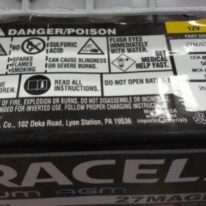 REPLACEMENT HOUSE BATTERIES