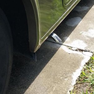 Installed Stainless Steel exhaust tip