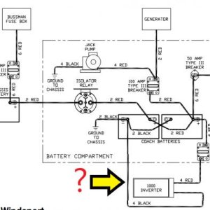 Wiring diagram for Inverter