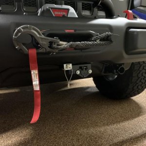 Toad hookup on Jeep