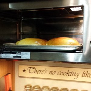 And yes, the convection oven works great. I loaded it up with soft sweet bread loaves for the week, and they came out fantastic and just as they shoul