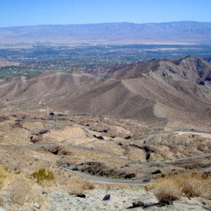 Pines to Palms Hwy. Palm Springs, Ca. 
Never again pulling a Redwood