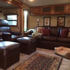 redwood living room