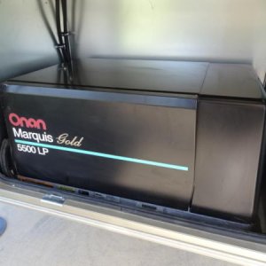 Onan 5500 LP from prior RV