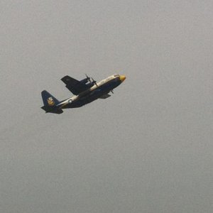 Fat Albert with the Blue Angels