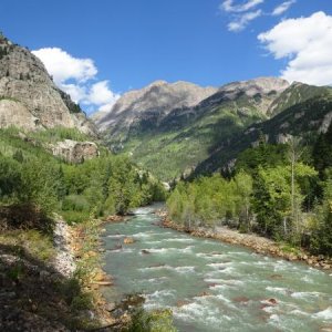 Between Durango and Silverton.