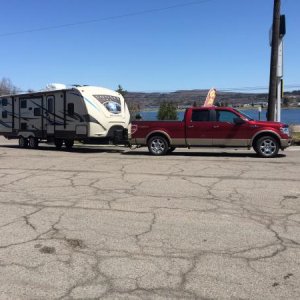 Almost to the campground for our first trip!