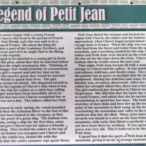 Legend Of Petit Jean