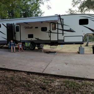 Home away from home in the driveway