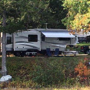 Senebec Lake Campground, Appleton, ME.