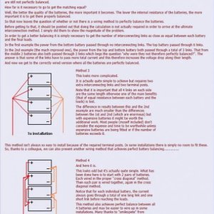 Wiring batteries to minimize voltage loss Page 3