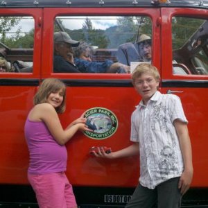 Taking a RED BUS - GEAR JAMMER - tour on "Going to the Sun Road" is must for any visitor.  The tour guides are very knowledgeable and entertaining.  T