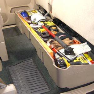 DuHa under-seat storage - 2010 GMC Sierra 1500 Extended Cab