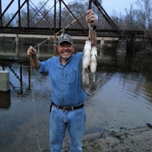 Fishing at Big Cypress Bayou, Jefferson, Tx.