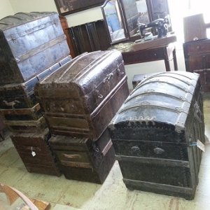 antique steamer chests Jefferson, Texas antique stores