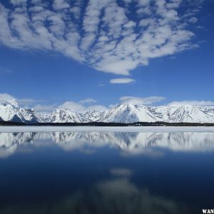 Jackson Lake dam view