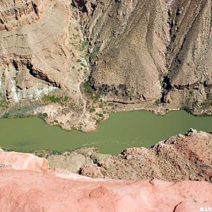 Toroweap--The Colorado 3000 ft Below