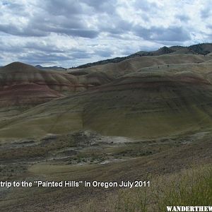 Accrete's 2011 July trip to the Painted Hills, Oregon