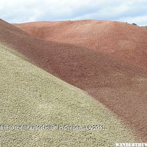 Accrete's 2011 July trip to the Painted Hills, Oregon