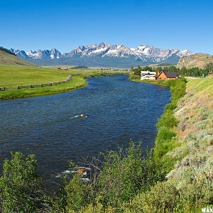 Stanley, Idaho and the Salmon River