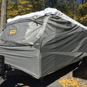 ADCO cover appears durable, we'll see how it looks after a NY winter!