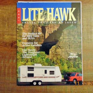 The Lite Hawk 24BH. The one that hooked me for good on Jayco. Not because it was a good trailer, but because of the major water leak issues and how Ja