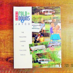 This is where it all began. Purchased in 1998 a left over '97 Jay series pop-up, my first Jayco. Jayco at the time had the Eagle and Jay pop-ups, the 