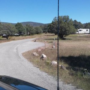 Lake Roberts NM Camp site