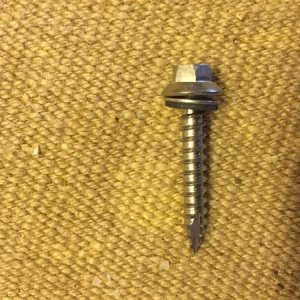 Renogy recommends using "well nurs" for RV installation. The roof is 3/8" plywood. The fine threads on the bolts supplied strip out easily. This is a 