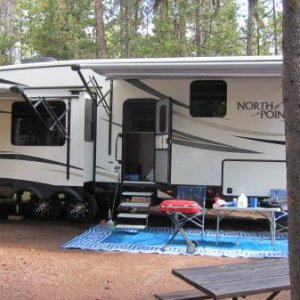 Camping at Seaside Thousand Trails Park in Oregon