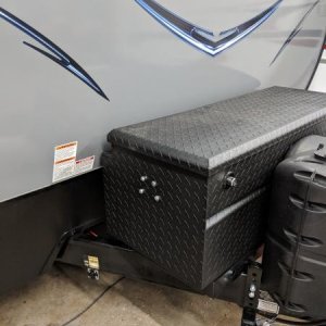 Tool box for storage and batteries