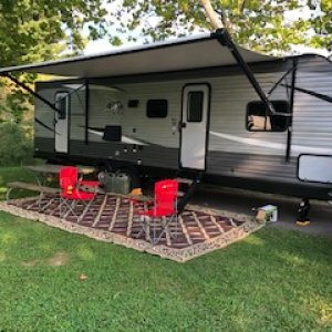 Dillon State Park Campground - Zanesville, Ohio 
June 12, 2020
Very close to home base. Allows us to decide at the last minute if we want to sneak awa