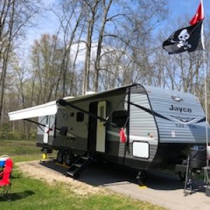 April 23rd, Delaware State Park Campground Site #14