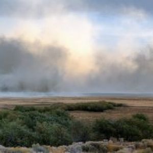 Summer Lake Duststorm (Oct-28-2011)