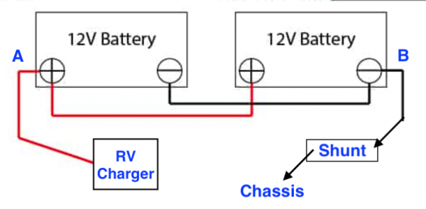 12V Batteries in parallel with Victron shunt