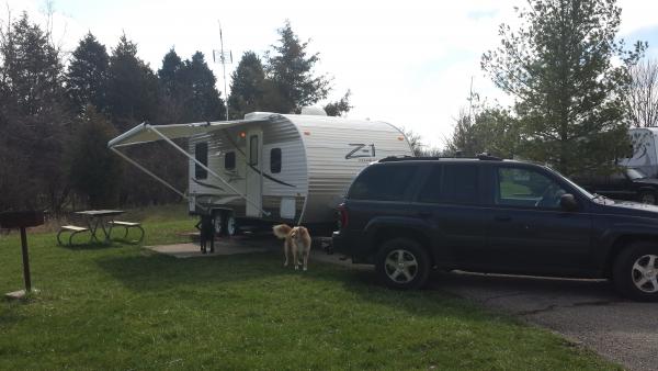 1st outing of 2014. 4 days, first two of those had 3" of rain. Third night below freezing.